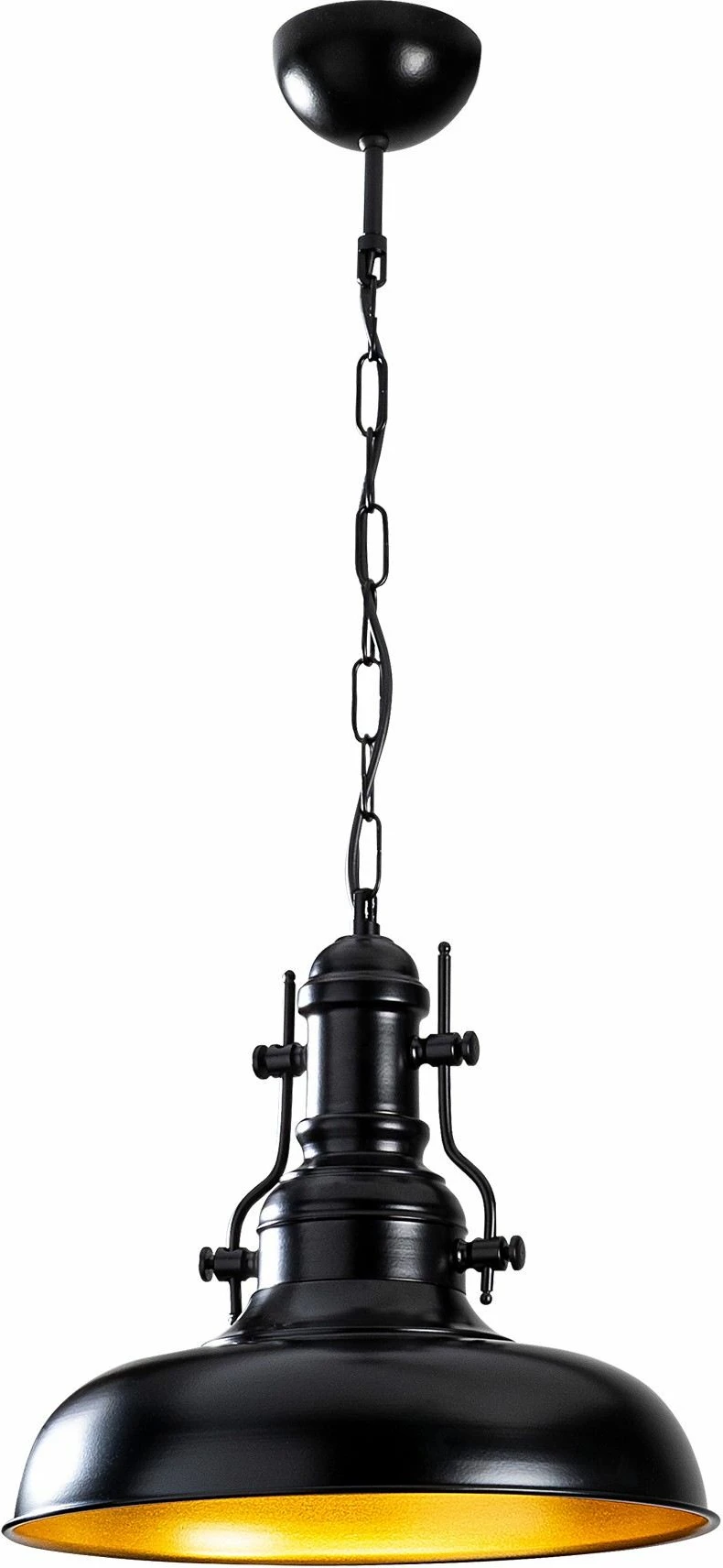 Llambë tavani industriale Opviq, Berceste - 200-S, e zezë, 32x32cm