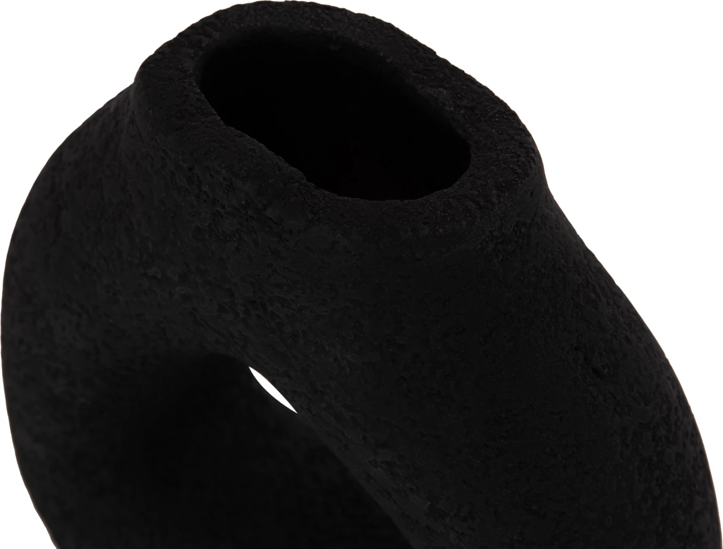 Vazo dekorative tavoline DECANT, terrakotë e zezë, FH4667.01S, 17.5x6.5x17cm