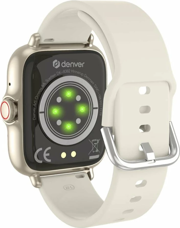 Smartwatch Denver SWC-156BEMK2 1.44\" TFT touchscreen Bluetooth 5.0 150 mAh, bezhë