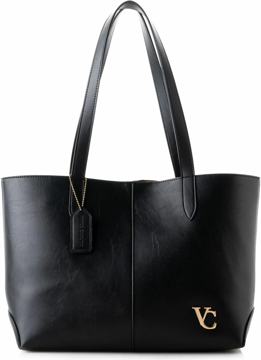 Çantë tote Savona, e zezë, Vince Camuto