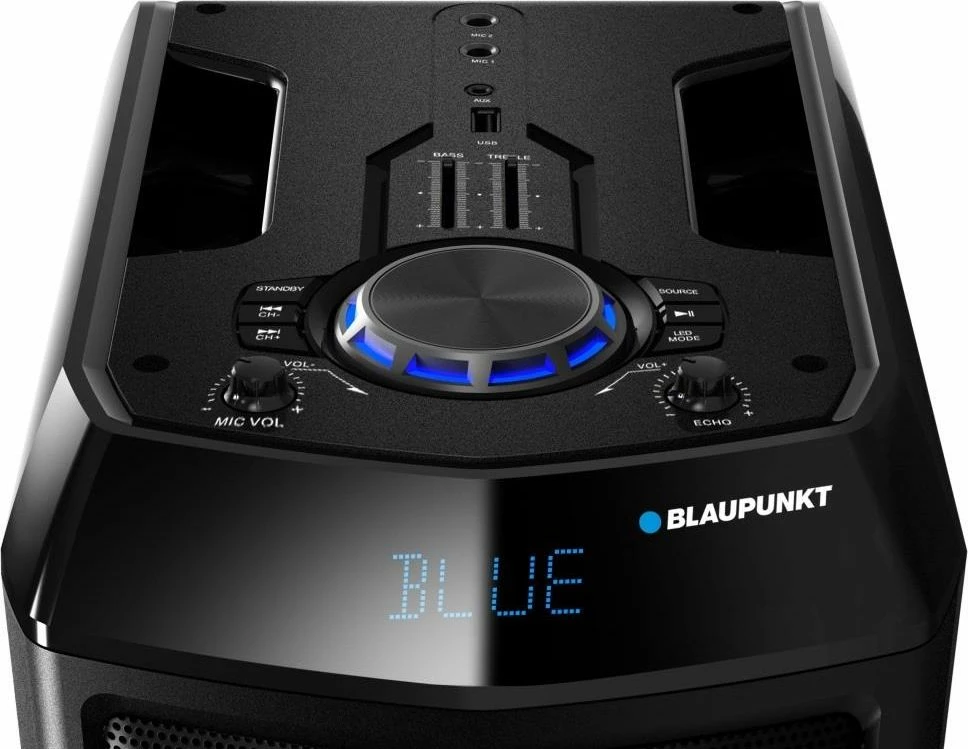 Altoparlant kolonë Blaupunkt PS05.2DB 60 W RMS, Bluetooth, i zi, 1 copë