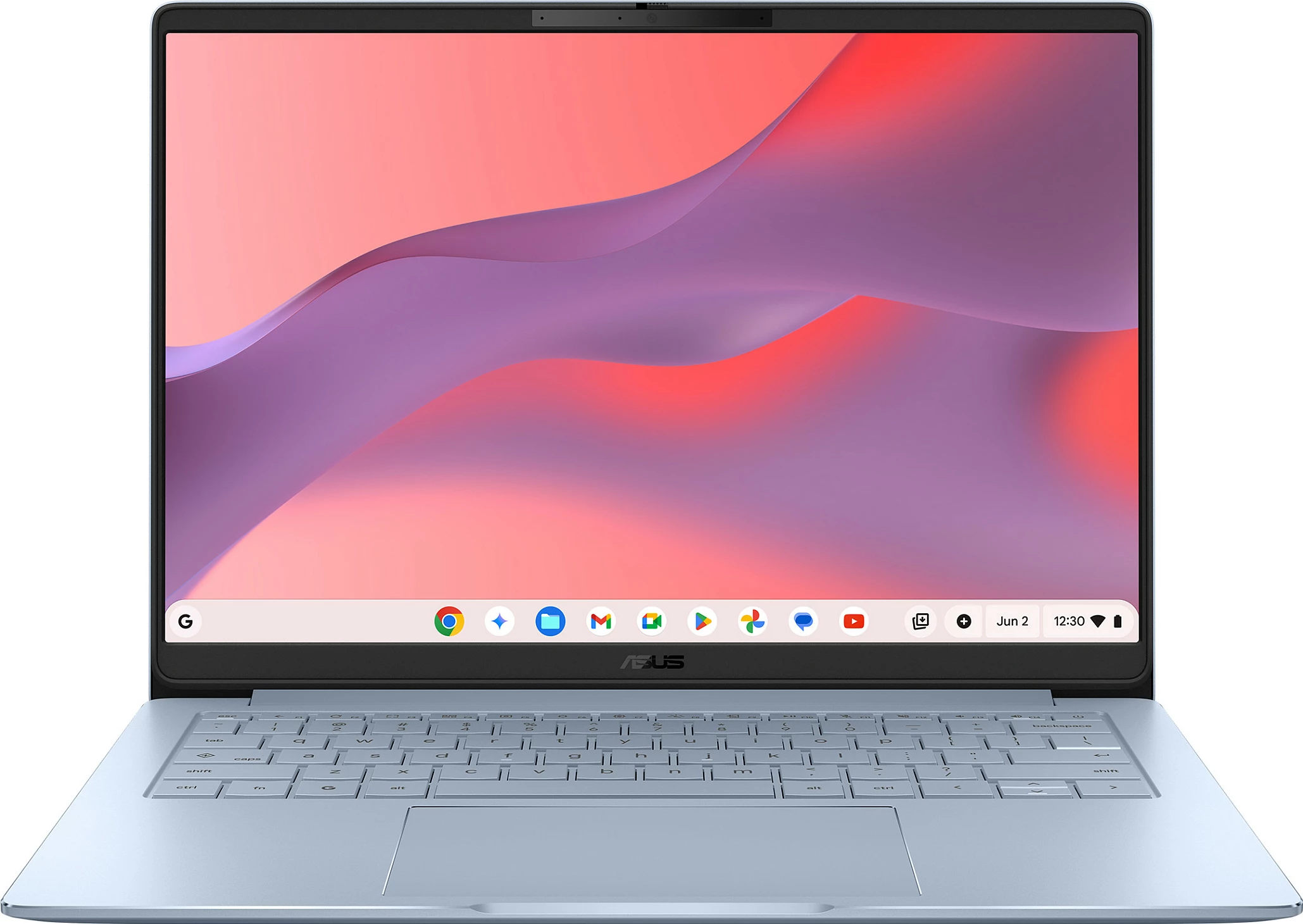 Laptop ASUS Chromebook CM1406CM4A-LY0052, Kompanion 540, 8GB RAM, 128GB eMMC, ChromeOS, Blue Aura