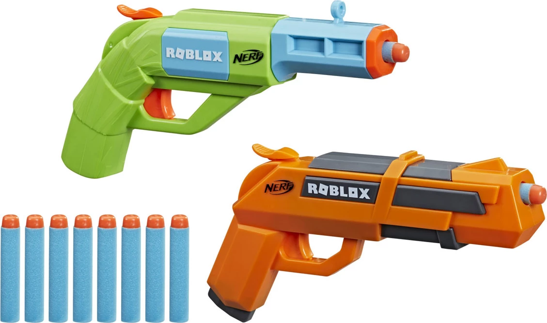 Nerf: Roblox Jailbreak: Armoury Hammer Action Blasters 2 Pack