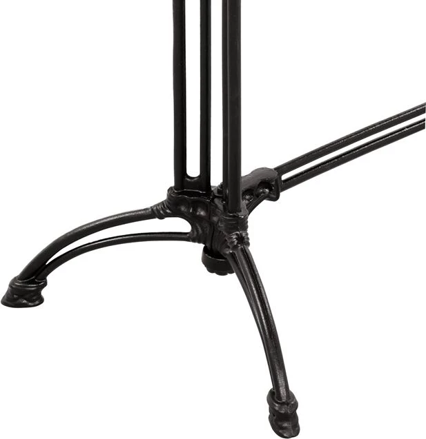 Tavolinë me 2 këmbë, bazë prej gize, FH5612, mermer, 110x70