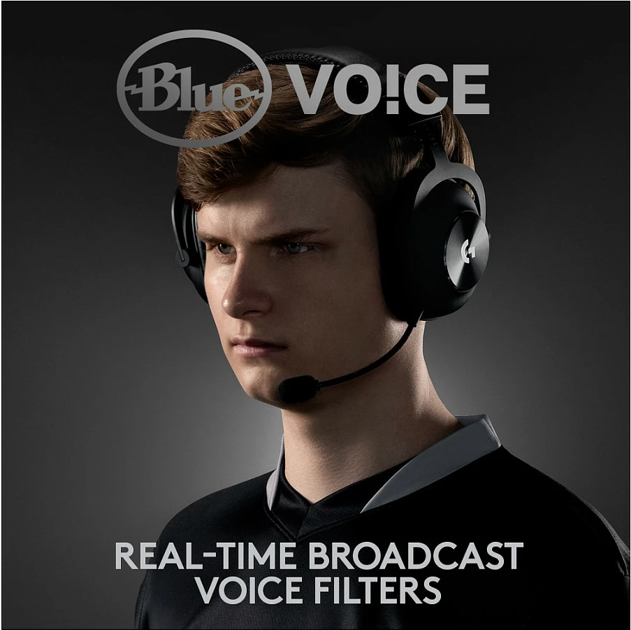 Kufje gaming Logitech G PRO X Wireless LIGHTSPEED, pa tel, 20 - 20000 Hz, e zezë