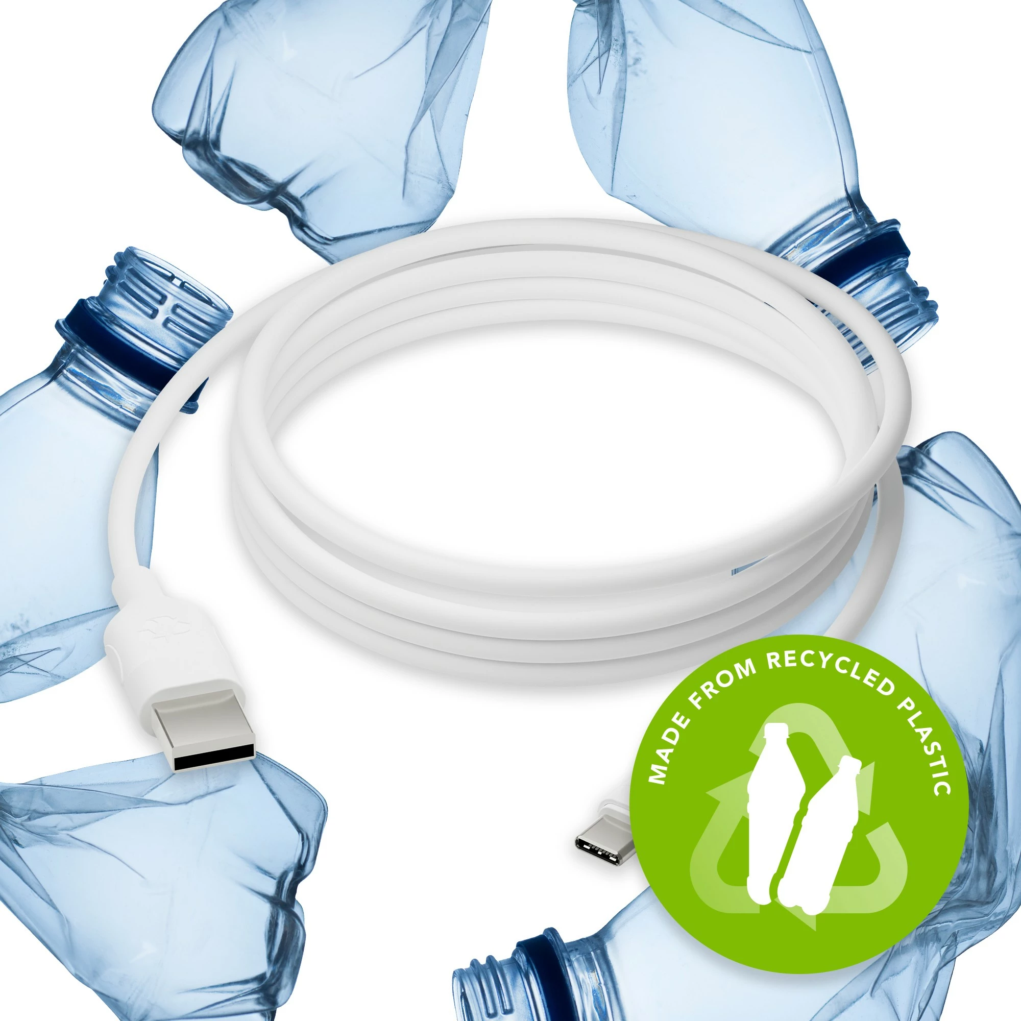 Kabllo USB-A në USB-C dbramante1928 2.5m e bardhë