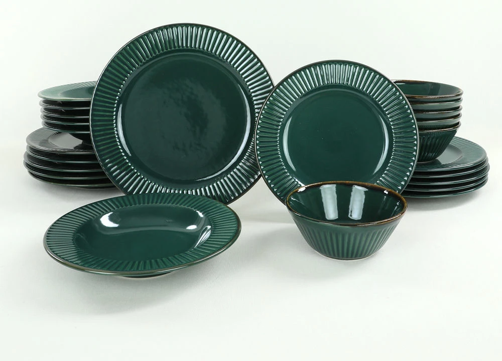 Set dark qeramike për drekë, 24 copë, Hermia Concept, TY125024FRA5A839700MAET600