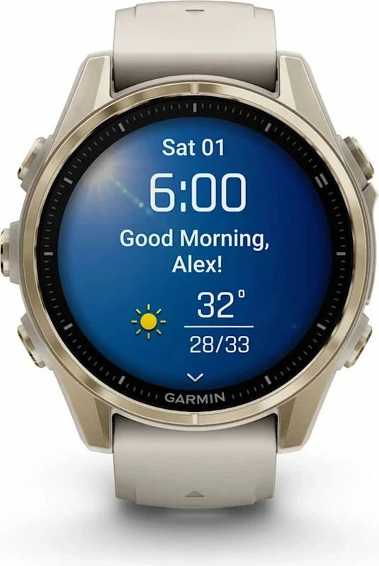 Smartwatch Garmin Fenix 8 AMOLED 43mm (010-02903-11), beige