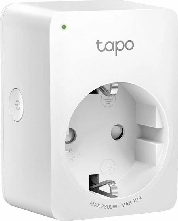 Prizë smart Wi‑Fi TP-Link Tapo P100 Mini, e bardhë, set 2 copë