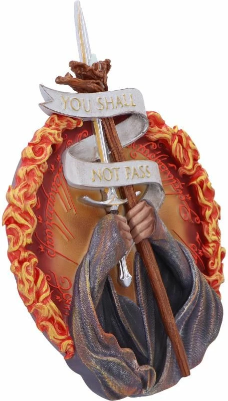 Plaketë muri dekorative NEMESIS NOW Lord of the Rings "You Shall Not Pass" 30.4 cm