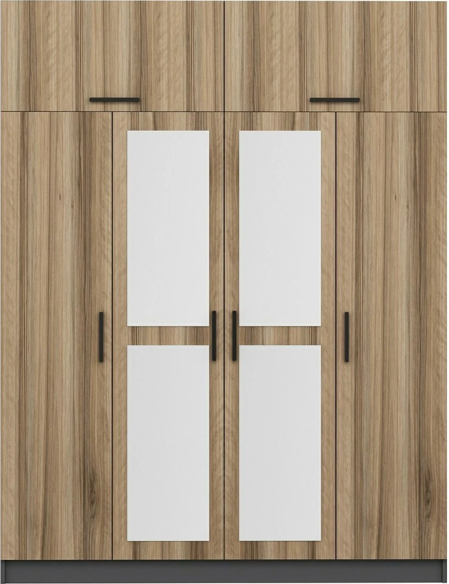 Dollap rrobash Skye Decor, ngjyrë dore, 5210