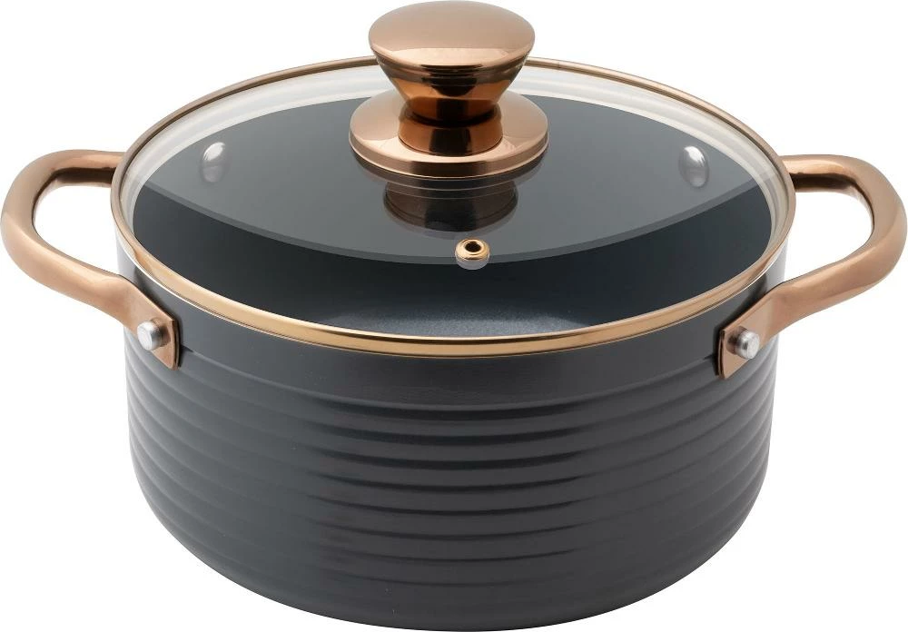 Tenxhere alumini Lamart LT1240 CASSEROLE W/LID 20 cm ORRO