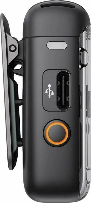 Mikrofon wireless DJI Mic 2 Transmitter CP.RN.00000328.01, 8GB, omnidireksional, 160m, 6 orë, i zi