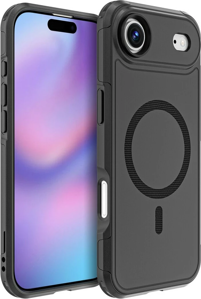 Mbështjellës 4smarts për Apple iPhone 17 Air, i zi, drop proof, 6.6 inch