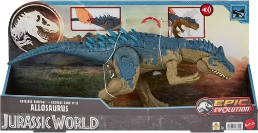 Jurassic World Ruthless Rampage Allosaurus Dinosaur Figure