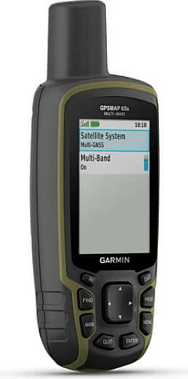 GPS navigues i dorës Garmin GPSMAP 65s, 16GB, 2.6" TFT, IPX7, TopoActive Europe, i zi