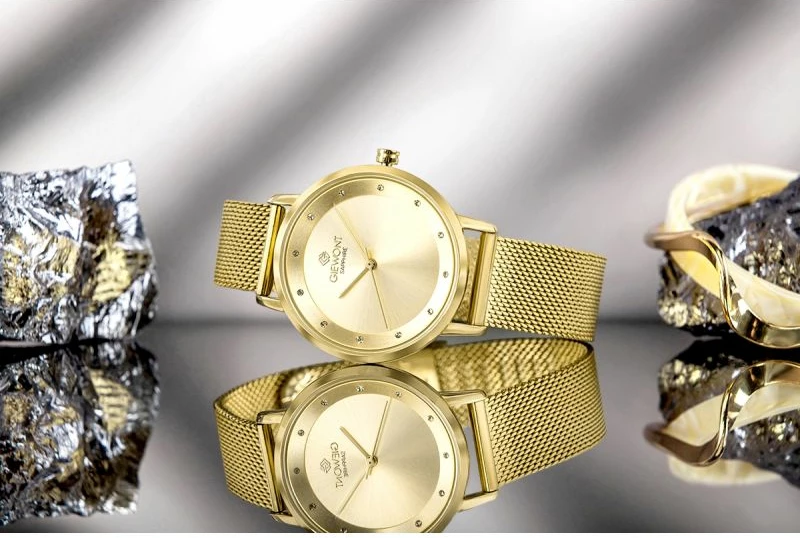 Orë dore femrash Giewont GW4130-B2, e artë