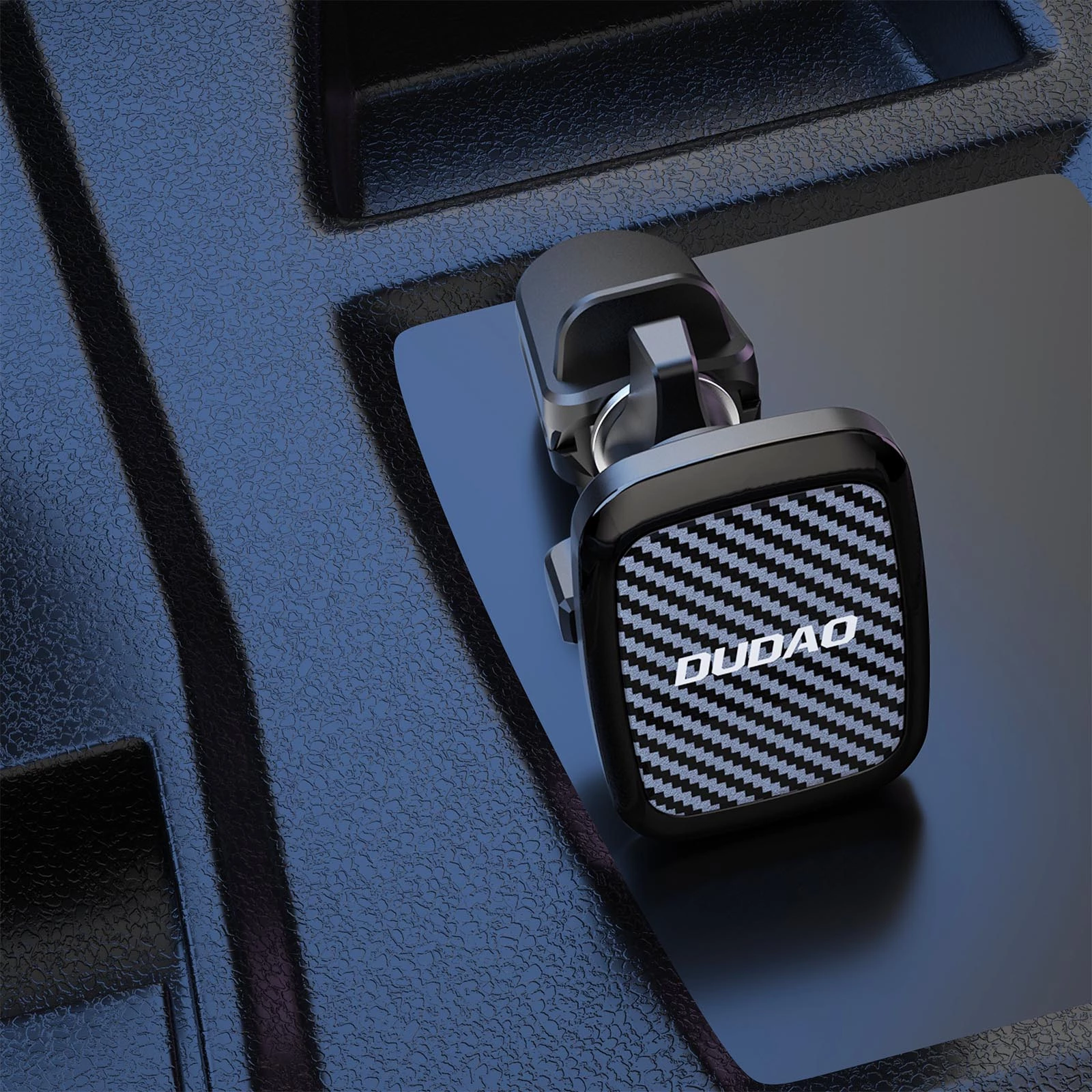 Mbajtës magnetik për celular Dudao F8H, për veturë, i zi