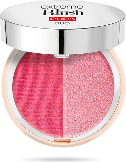 Pupa Extreme Duo Blush - 140 Radiant Flamingo Glow Creamy