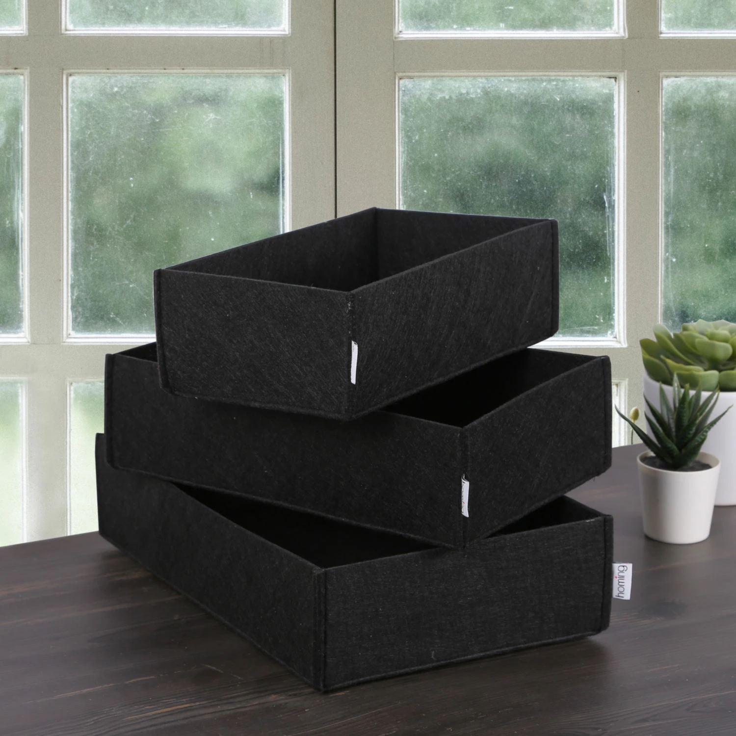 Set organizues tavoline prej ndjese (3 copë), Aberto Design, HMY - 6272