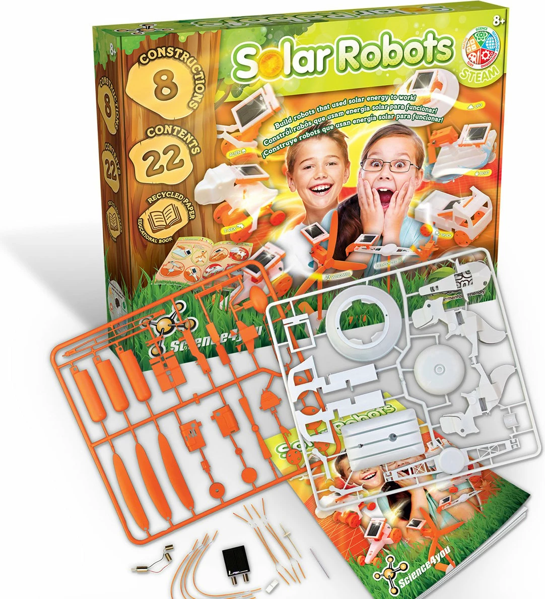 Science4You Solar Robots Construction Kit