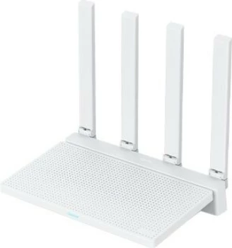 Router Xiaomi AX3000T, 4 antena, Wi-Fi 6, i bardhë