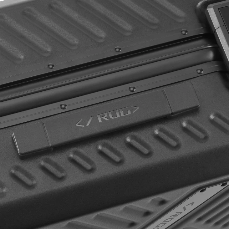 Valixhe e fortë ASUS ROG SLASH, hard shell, 8 rrota, TSA lock, e zezë