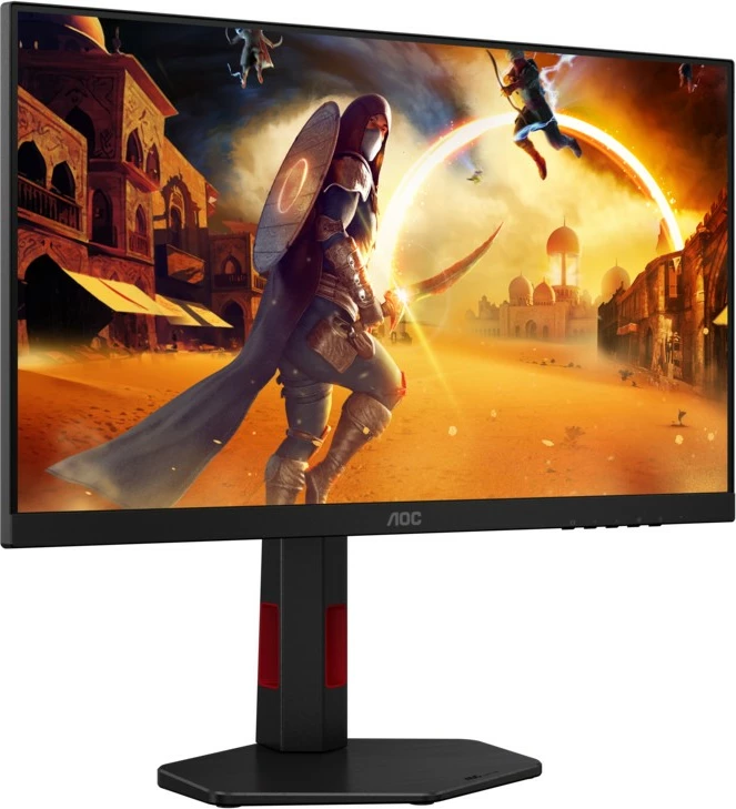 Monitor gaming AOC 24G4ZR 23.8\" FHD Fast IPS 240Hz (260Hz OC) 1ms, Pivot, i zi, me kabllo HDMI 1.8 m + DisplayPort 1.8 m