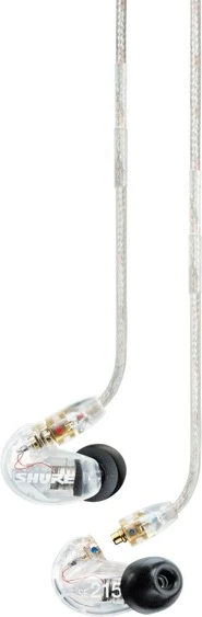Kufje Shure SE215 Pro, Transparent