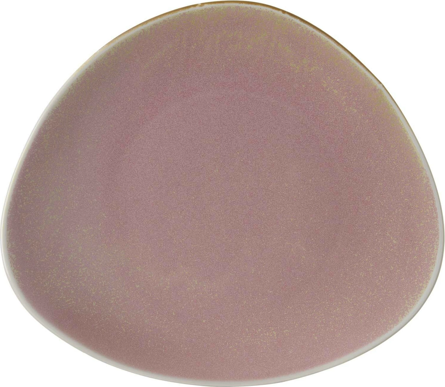 Pjatë prezantuese Fine Dine Rosa Ø290mm, porcelan, set 3 copë, rozë