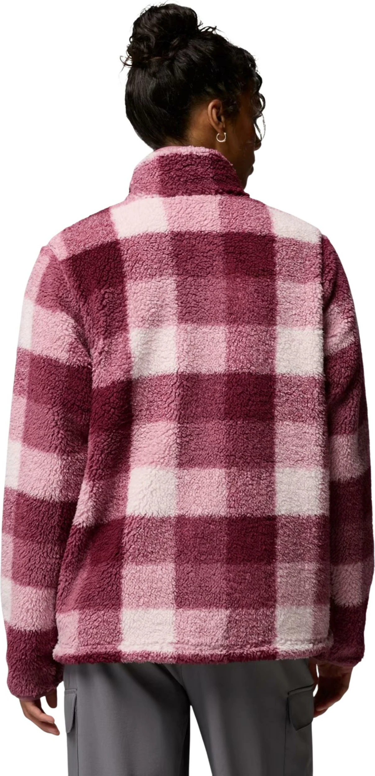 Duks për meshkuj Columbia West Bend Print Full Zip II 2085854, rozë antike [Madhësia: XS]