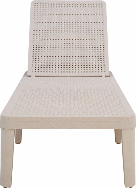 Shezlong Seagull, ngjyrë terrazzo, 191x55x29cm