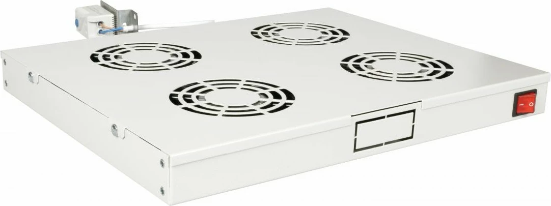 Modul ventilatorësh Equip 19", 4x ventilatorë, 1U, gri e lehtë