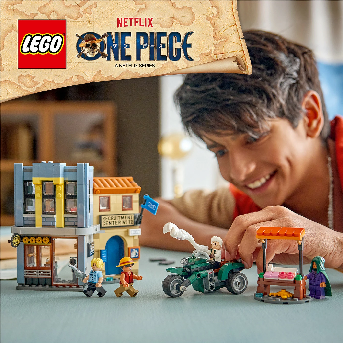 Set LEGO One Piece 75642 Showdown with Captain Smoker, 547 pjesë, 9+