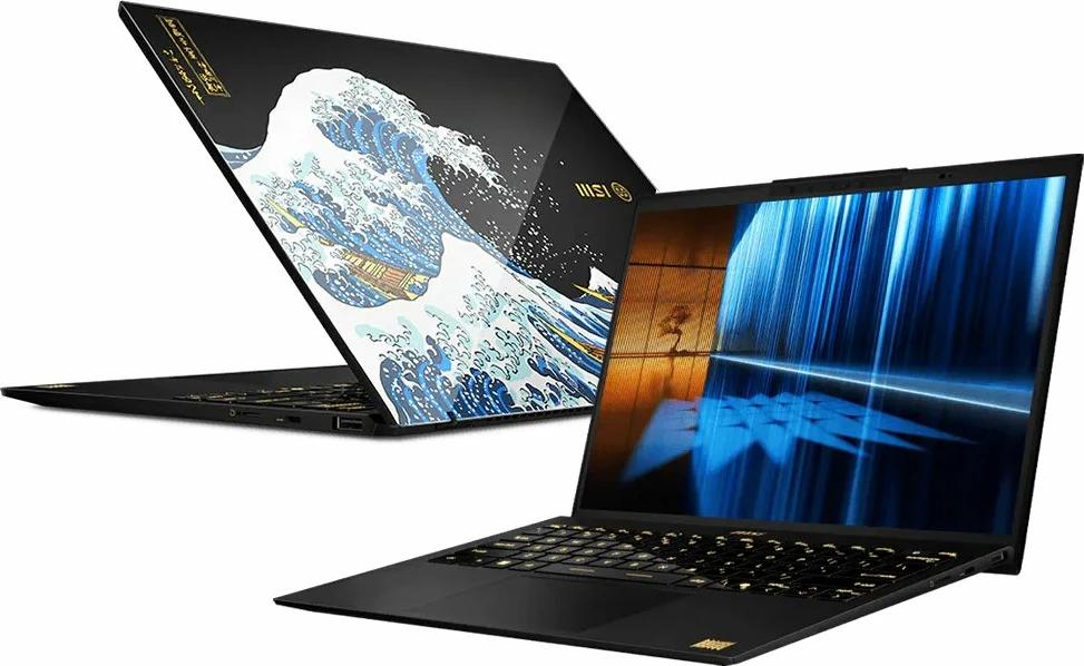 Laptop MSI Prestige 13 AI+ Ukiyo-e Edition A2VMG-202PL, Core Ultra 9 288V, 32GB RAM, 2TB SSD, 13.3\" OLED 2880x1800, Windows 11, i zi