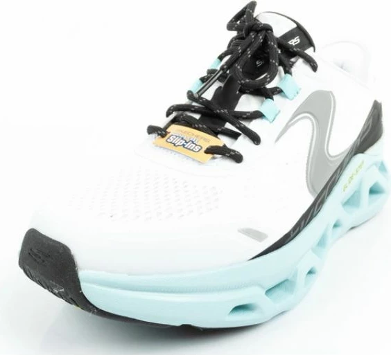 Atlete për meshkuj Skechers, të bardha e blu [Madhësia: 45.5]