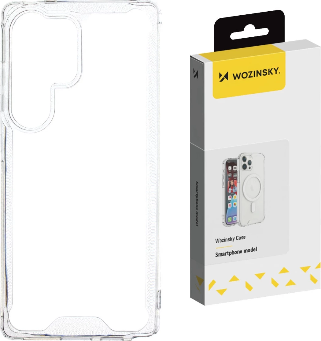 Mbështjellës Wozinsky Clear Corner Case për Samsung Galaxy S24 FE, Transparent