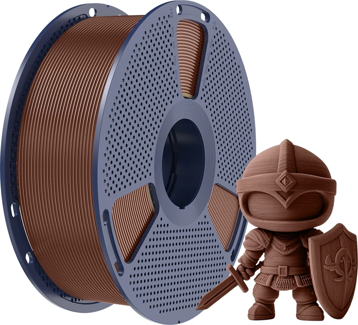 Filament për 3D printer Sunlu PLA+ Cho 1.75 mm, çokollatë