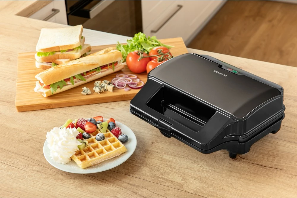 Toster Sencor SSM 9978BK, 4in1, 900W, i zi