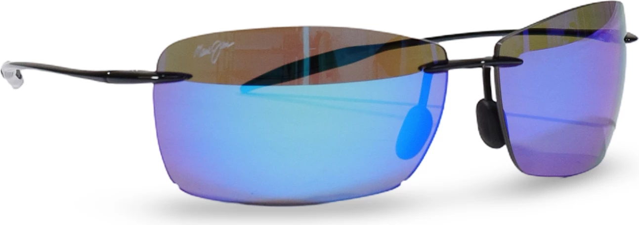Syze dielli për meshkuj Maui Jim Lighthouse B423-02, të zeza [Madhësia: 63]