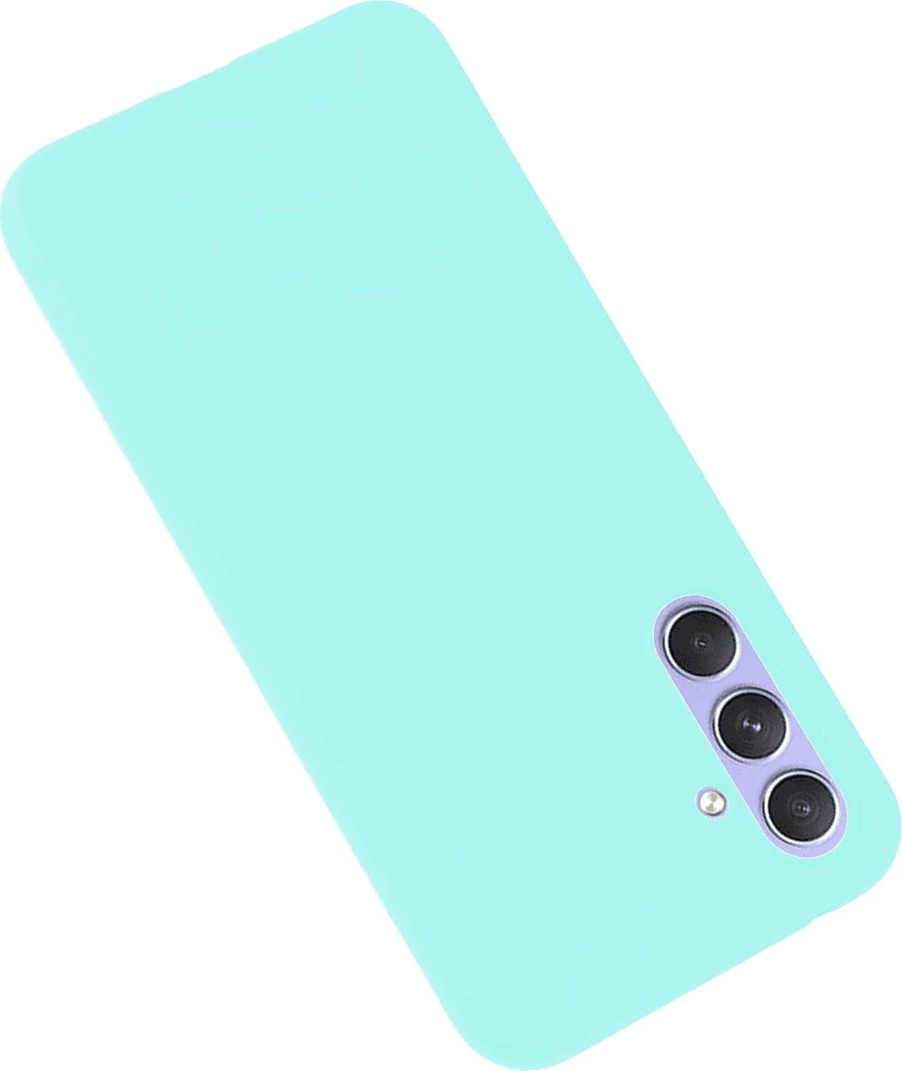 Mbështjellës silikoni Goospery Soft Feeling për Samsung Galaxy A34, mint