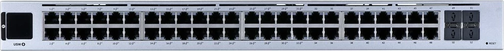 Switch Ubiquiti UniFi USW-48-POE, Managed, L2, Gigabit Ethernet, Inox