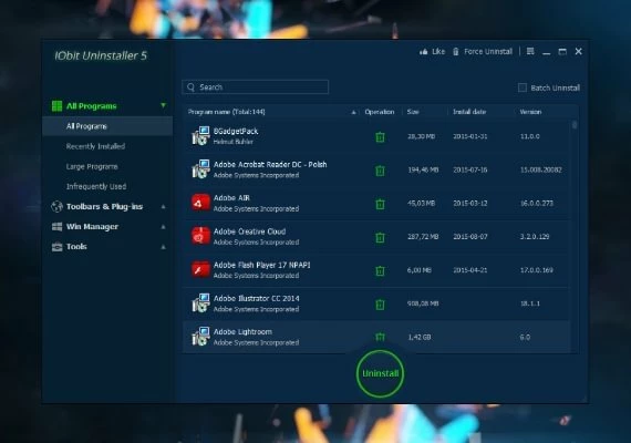 IObit Uninstaller 8 PRO 1 Year 3 Dev EN Global