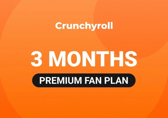Crunchyroll Premium Fan Plan 3 Months  Global