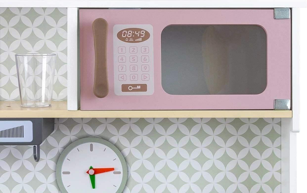 Set kuzhine druri Milly Mally Bjorn Pink me aksesorë, Rozë