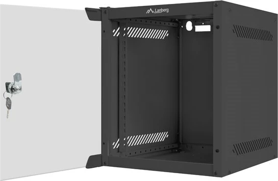 Kabinet serveri LANBERG WALL-MOUNTED RACK,10" , e zezë