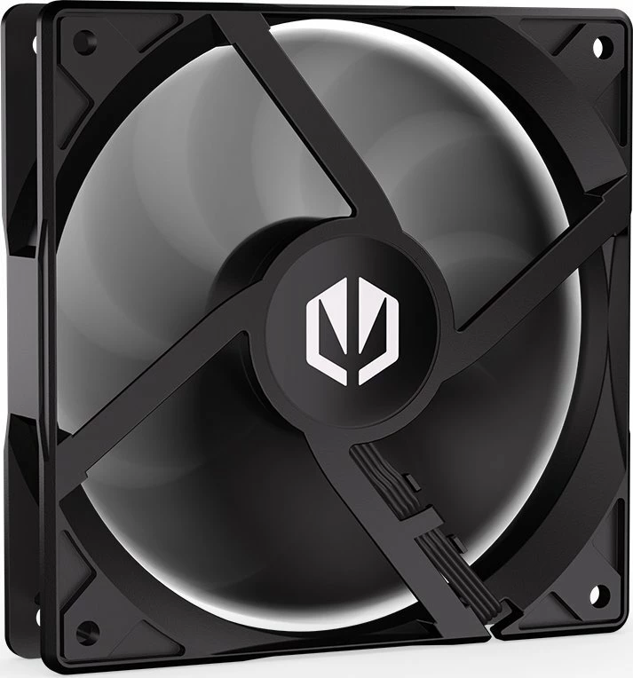 Ventilator kasë Endorfy Stratus 120 PWM EY4A007, 120 mm, 4-pin PWM, 1400 rpm, i zi, 1 copë
