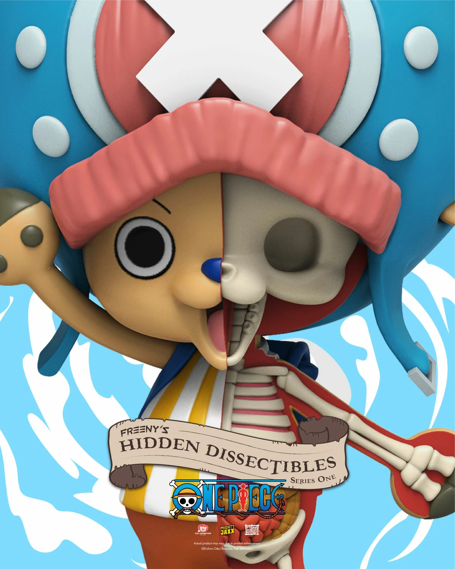 Figurinë koleksionuese Mighty Jaxx Freeny’s Hidden Dissectibles: One Piece, blind box (1 copë)