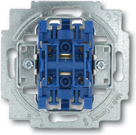 Ndërprerës elektrik Busch-Jaeger 2000/5 US, 1-polësh, Blue Metallic