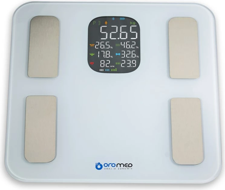 Peshore elektronike banjo Oromed ORO-BLUETOOTH SMART, e bardhë